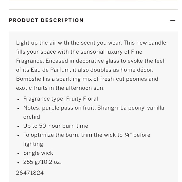 Brand New VS Satin Fuchsia Frenzy Short PJ (XL) & Bombshell Candle 10.2oz SET - Picture 11 of 11